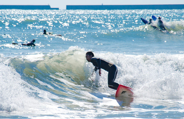 北海道屈指のサーフスポット 浜厚真海岸